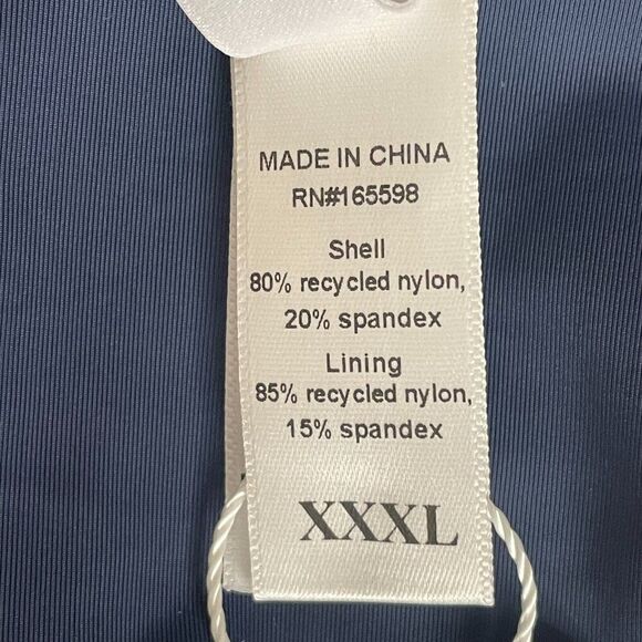 Andie Waikiki Bikini Bottom Women's 3XL Butterfly Print Stretch Linen Side Tie - Picture 7 of 11